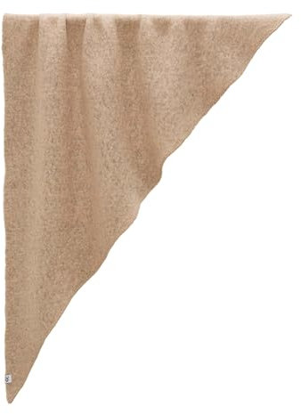 OPUS Damen Schal | AMADSI Dreieckstuch aus Bouclé Strick macadamia, 0