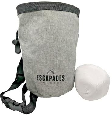 Bouldering and Climbing Kit with Chalk Bag and Chalk Ball