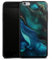 DeinDesign Slim Case extra dünn kompatibel mit Apple iPhone 6s Plus Silikon Handyhülle schwarz Hülle Farbverlauf Marmor Art
