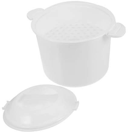 PRETYZOOM Olla Arrocera Portátil Para Microondas Para Arroz y Pasta Diseño Multiusos Fácil De Limpiar