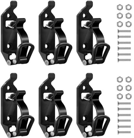 Auto Schaufelhalter, 6PCS Schaufelhalterung Für Dachträger Wandregal Aufbewahrungsregal Dachträger Schaufel Einstellbar Metall Halterung Autodachträger Zubehör Für Lastwagen Boot Werkzeug