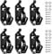 Auto Schaufelhalter, 6PCS Schaufelhalterung Für Dachträger Wandregal Aufbewahrungsregal Dachträger Schaufel Einstellbar Metall Halterung Autodachträger Zubehör Für Lastwagen Boot Werkzeug