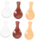 Abaodam 15piezas Accesorios De Cocina Utensilios para Casa De De Cucharas Realistas para Decoración De Juguetes para Transparente