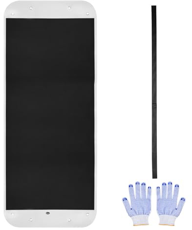 VEVOR Hirschschlitten, 2800x1015 mm, PE-Mehrzweckschlitten, Tragkraft 725,75 kg, Handzug, Abschleppen kompatibel mit ATV UTV Traktor, Transportermatte für Garten, Eisfischen, Holz