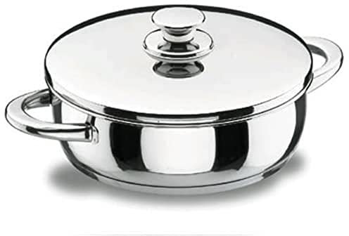 LACOR - 40626 - Tartera con Tapa Vitrocor 26cm INOX