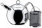 WMF 07.3157.6040 Bouilloire théière Ball V 1,5l