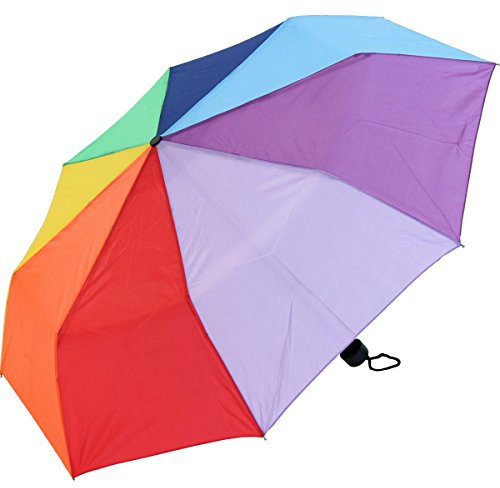 Schirm Taschenschirm Rainbow - Regenbogen Regenschirm