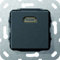 Gira 566910 HDMI Gender Changer Einsatz schwarz matt