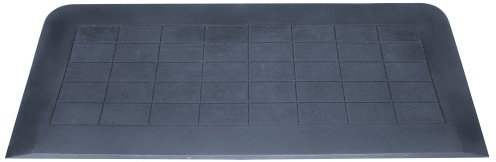 Aidapt Rubber Threshold Ramp 1520x610mm No Fixing Required,Kerbs,Doorways,Split Level Rooms,Wheelchair,Scooter,Rollator,Walking Frame,Disability Access Ramp,Non-Slip,Cut to Size,Durable,Hard Wearing