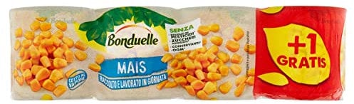 Bonduelle Mais Cotto al Vapore, 4 x 150g