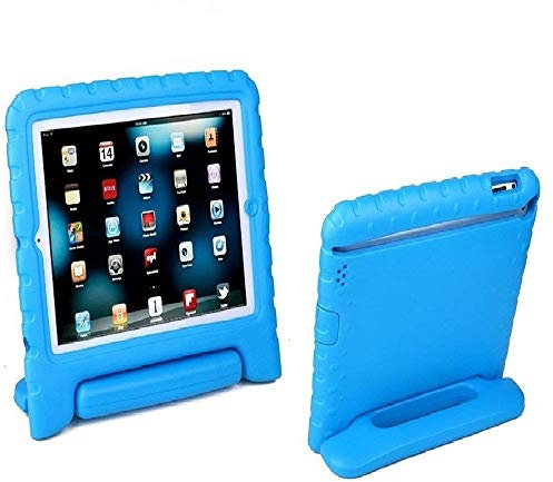 Aken Kids Light Weight Shock Proof Handle Case for iPad Mini / Mini 2 / Mini 3 (Blue)