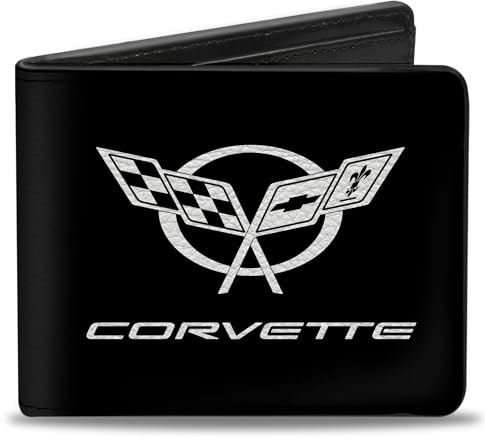Buckle-Down Men's Wallet, Multicolor, 4.0 x 3.5