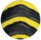 „Soft Hand Hufkratzer, gelb, PVC schwarz