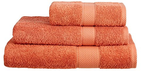 Snugglemore - Turkish Cotton Bath/Hand Towel/Bathroom Towels/Large Sheets/Pack of 2 (Terracotta, Bath Sheet x 2)