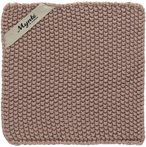 Topflappen Mynte malva gestrickt Masse in cm B: 22
