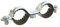 SOMATHERM FOR YOU, Collier double isophonique en acier nickelé Ø14 mm - Sachet de 5 pièces - Fixation pour tubes rigides - Réduction des bruits et absorption des vibrations