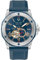 Bulova Herren Analog Mechanisch Uhr mit Gummi Armband 98A282