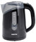 GEEPAS Illuminating Electric Kettle | 1.7L Cordless Jug Kettle with LED Lighting for Hot Water Tea or Coffee | Boil Dry Protection & Auto Shut Off | Swivel Base with Auto Lid Open | 2200W Black