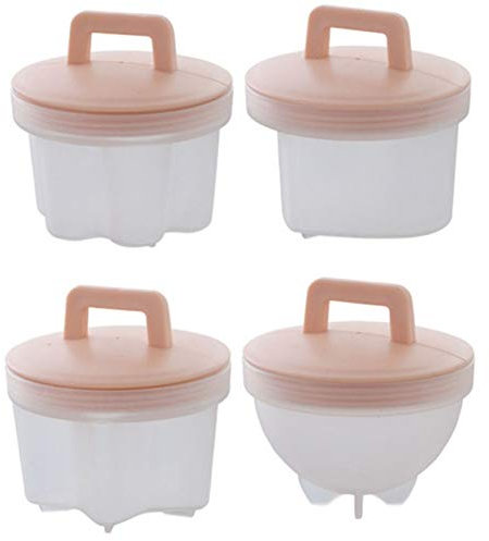 BYFRI PP Micro-Ondes Étuvé Egg Moule De Qualité Alimentaire PP Matériel Moule Double Caves Oeuf Poché Maker Cuisine Outils De Cuisine Cuire Au Four pour La Cuisine