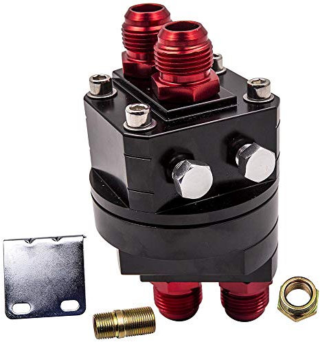 maXpeedingrods Ölfilteradapter Oil Filter Relocation Male Fitting Adapter Kit für M20