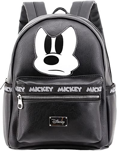 Micky Maus Angry-Fashion Rucksack, Schwarz