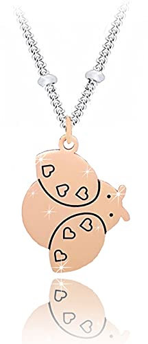 SAGA GIOIELLI® Collana Donna Coccinella Portafortuna