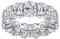 Lieson Verlobung Ring Silber 925 Damen, Frauen Ringe Mit Stein Elegant Rundherum Oval 5x7mm Zirkonia Trauringe Silber Größe 54 (17.2)