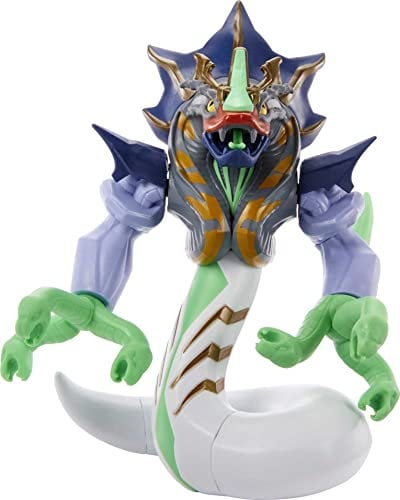 Masters of the Universe and He-Man Actionfigur Deluxe King Hiss Posable Character with Savage Attack Action Move