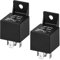2 Stück Relais 12V 40A 5 Pin Wasserdicht Car Relay Motorrelais Arbeitsstromrelais Auto Moto Schalter Vorspeisen für Auto-LKW-Motor