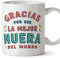 MUGFFINS Tazas para NUERA - En Español - Gracias por ser el mejor - 11 oz / 330 ml - Regalo original y divertido