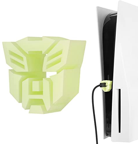 Geekria Plug Protector-Kabel, kompatibel mit Playstation PS5, PSVR 2 Lines, Ersatzteil, VR-Spielzubehör, verhindert das Herunterfallen der Ladekabelhülle (grün)