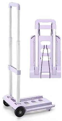 Casiler Klapper Handwagen Portable Plattform LKW -gepäck Sack Trolley Reisen Umzug Büro Einkaufswagen Express -Lieferwagen Trolley