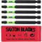 5 x Saxton 89mm TX30 Magnetic Impact Screwdriver Driver Bits Set Torx Heavy Duty Compatible with Dewalt Milwaukee Bosch Makita etc