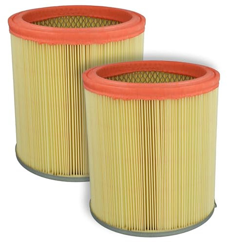vhbw 2x Faltenfilter kompatibel mit Rowenta RU 600 CZ RO