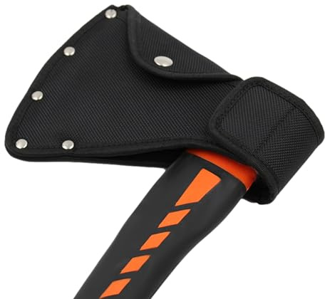 Birtern Axe Head Hatchet Sheath, Nylon Hatchet And Protector with Metal Buckle Waist Hangable Hatchet Axe for Camping, Hunting, Storage During Survival