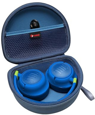 XANAD Kinder Kopfhörer Tasche für Kinder für JBL JR 470 NC JR 460 NC Bluetooth Kopfhörer On-Ear mit Noise Cancelling Headphone Case(blau)