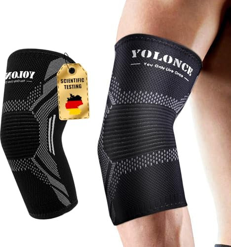 CharmChic S-Coudière Tendinite, Coudière Epicondylite, Coudiere Musculation, Attelle Coude, Tennis Elbow pour Hommes et Femmes, Protege Coude (S)