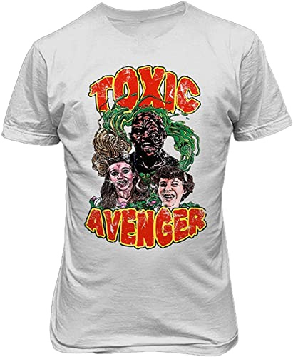 New Graphic Shirt Toxic Poster Novelty Tee Avenger Men's T-Shirt T-Shirts & Hemden(Large)