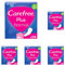 Carefree Slipeinlagen Plus Normal mit leichtem Duft (56 Stück), super saugstarke Slipeinlagen, um Flüssigkeiten sofort einzuschließen, Größe Normal (Packung mit 5)