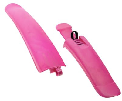 Generisch 20-26 Zoll Fahrrad Schutzblech Set Mountain Bike MTB Pink inkl. Halterung