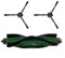 ZYNCUE 3 Stück Ersatzteile für Cecotec für Conga 7490 8490 für Ultimate Home For X-Treme For Genesis Staubsauger, 1 Hauptbürste, 2 Seitenbürsten