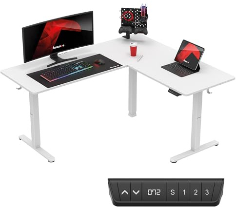 huzaro Hero 9.5 Elektrisch höhenverstellbarer - Eckschreibtisch - 160×140 cm