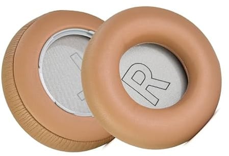 INF Tiefbraune Proteinleder-Ohrpolster für B&O Beoplay H9 3. Gen