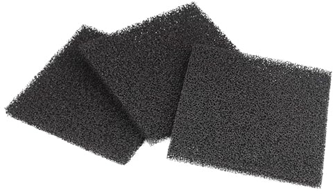 vhbw 3x Aktivkohlefilter Ersatz für Toolcraft 79-7202 | 588546, 04064161095004 für Lötrauchabsauger Rauchabzug - Ersatzfilter 12,6 x 12,5 cm