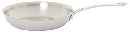 Proware Stainless Steel Tri-Ply Frying Pan (24cm Stainless Steel Interior)