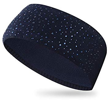 AnJuHoPa Damen Winter Strick Set aus Wolle – Mütze, Stirnband & Halswärmer mit eleganter Kristallverzierung – warm, weich & hautfreundlich – einzeln oder als Set erhältlich