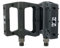 Fahrradpedale, Mountainbike Fahrrad Pedale 3 Bearing rutschfest Wasserdicht Anti-StaubAchsendurchmesser 9/16 Zoll,Black