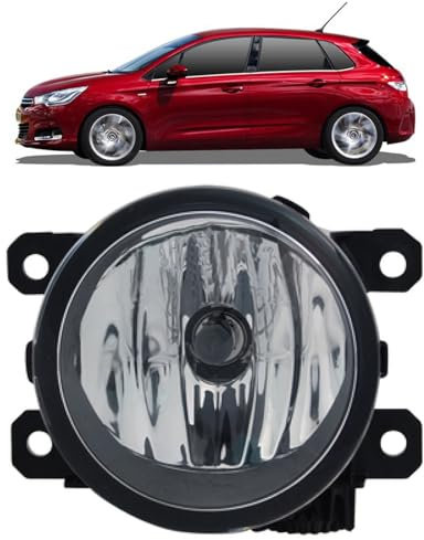 DM Autoteile 108028 Nebelscheinwerfer Nebelleuchte Nebellicht NSW links rechts kompatibel für Citroën C4 II