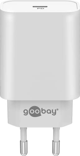 goobay 61742 USB-C Ladegerät 45W / Schnellladegerät PD/Universal USB Netzteil Adapter/Ladestecker/Fast Charger Typ C/Für Ladekabel von Samsung S22 S21 iPhone 14 / Handy Ladegerät/Schwarz