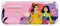 Lip Smacker Disney Princess Artisan Picnic Beauty Tin, Three-Level Kids' Makeup Set with Glossy LipGloss, Bright EyeShadows, Makeup Applicators, and Hair Accessories